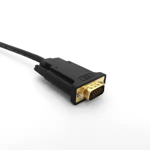 Hdmi Naar Vga Adapter Kabel Vergulde Adapter 1080P Hdmi Male Naar Vga Male Actieve Video Converter Cord