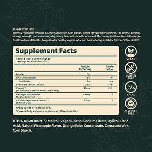 Sınır ötesi özel kadın denge Gummies sıcak satış yetişkin vitaminleri yumuşak şeker tozu doğrudan fabrika kaynağı - Product Image 6