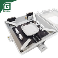 Caja de Empalmes de Fibra Óptica GETEKnet OEM Fttx para Exteriores, Impermeable, de 24 Puertos, Tipo Domo Vertical