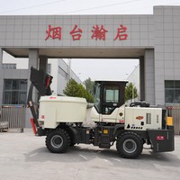 Produit phare : Camion malaxeur à béton 4x4, type portable, auto-chargeur, conception compacte pour usage agricole