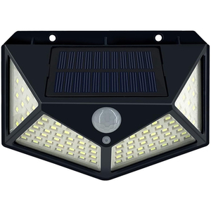 Lámpara Solar LED para Exteriores con Sensor de Movimiento PIR, Resistente al Agua IP65, Luz de Seguridad para Pared, 100 LED - Product Image 1