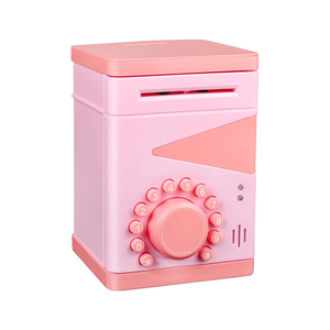 Contraseña Caja Ahorro Bancos Hucha electrónica Efectivo Moneda Lata Hucha electrónica Cajero automático Ahorro de dinero Hucha - Product Image 6