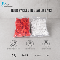 Cales et clips de nivellement pour carreaux en vrac, emballage en polybag, niveleurs en plastique réutilisables pour carreaux de sol en céramique, vente en gros