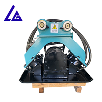 Compacteur à plaques hydraulique : Productivité et efficacité élevées pour le compactage des sols et le creusement de fossés, adapté à divers poids de chargeurs.