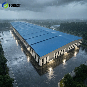 Estructura de Acero para Taller Industrial de Gran Envergadura, Resistente a la Intemperie, Personalizada OEM, para Proyectos Químicos, Venta al por Mayor - Product Image 1