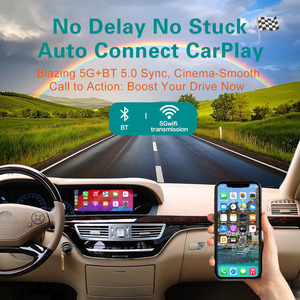 Dckloer CarPlay inalámbrico Android Auto interfaz para Mercedes Benz CL S clase W221 NTG3.0 NTG3.5 2006-2012 función de enlace espejo - Product Image 4