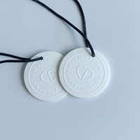 Diffuseur d'huiles essentielles pour voiture, parfum solide, logo personnalisé, désodorisant suspendu, aromathérapie