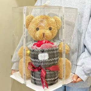 โรงงานขายส่งตุ๊กตาหมีเท็ดดี้เนื้อนุ่ม ตุ๊กตาหมีเท็ดดี้ขนาดใหญ่สีสันสดใสแบบกำหนดเอง หมอนตุ๊กตาหมีเท็ดดี้ ของเล่นตุ๊กตาหมีเท็ดดี้สำหรับโปรโมชั่น - Product Image 4