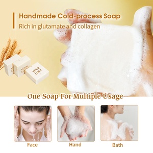 Tùy Chỉnh Gạo Nước Xà Phòng Handmade Mặt Làm Sạch Tắm Da Làm Trắng Collagen Sữa Gạo Xà Phòng - Product Image 5