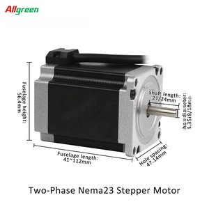 DC24~48V 2.5/3/4A 0.6/1/1.5/2/2.2/2.6/3N.m <b>Stepper</b> <b>Motor</b> <b>Controller</b> Kit 2Phase Nema23 OpenLoop <b>Stepper</b> <b>Motor</b> Drivers Kit - Product Image 4