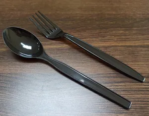 Eco-friendly PS Plastic Cutlery, 17cm 2.8g PS Spoon einweg hotel camping besteck