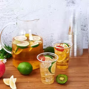 Gobelets PET personnalisables avec logo, scellables et avec options de couvercles, jetables, de 12 oz à 24 oz, pour Bubble Tea, jus de fruits, lait - Product Image 4