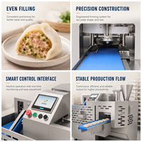 Machine automatique commerciale pour la fabrication de raviolis, 60 pièces/min, pour la production de raviolis chinois et de gyozas, certifiée CE, fabriquée en usine