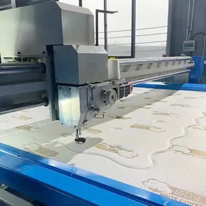 Máquina DE COSER DE bordado de colchón de China para edredón, máquinas acolchadoras de aguja única multiaguja computarizadas industriales