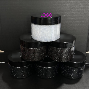 Granulés de colle <span class=keywords><strong>à</strong></span> la kératine d'Italie, perles pour extensions de cheveux, colle <span class=keywords><strong>à</strong></span> fusion <span class=keywords><strong>à</strong></span> chaud, bâtonnets de colle, perles pour extensions <span class=keywords><strong>à</strong></span> pointe plate/IU/V, 1KG/100g - Product Image 1