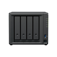 Serveur de stockage NAS mini 4 baies DS925+ avec 2 ports 2.5GbE pour le stockage de données des petites entreprises
