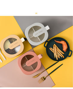 Juego de Cajas de Especias de Cocina Multiusos de Plástico Ecológico al por Mayor con Cuchara y Caja de Almacenamiento para Camping - Product Image 5