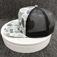 Gorra Trucker Estructurada de 5 Paneles Estilo YP 6006 con Logotipo Bordado Personalizado para Hombre, Gorra Snapback de Corona Alta