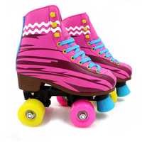 Usine OEM Professionnel fix taille durable confortable quatre roues quad patins à roulettes chaussures pour enfant