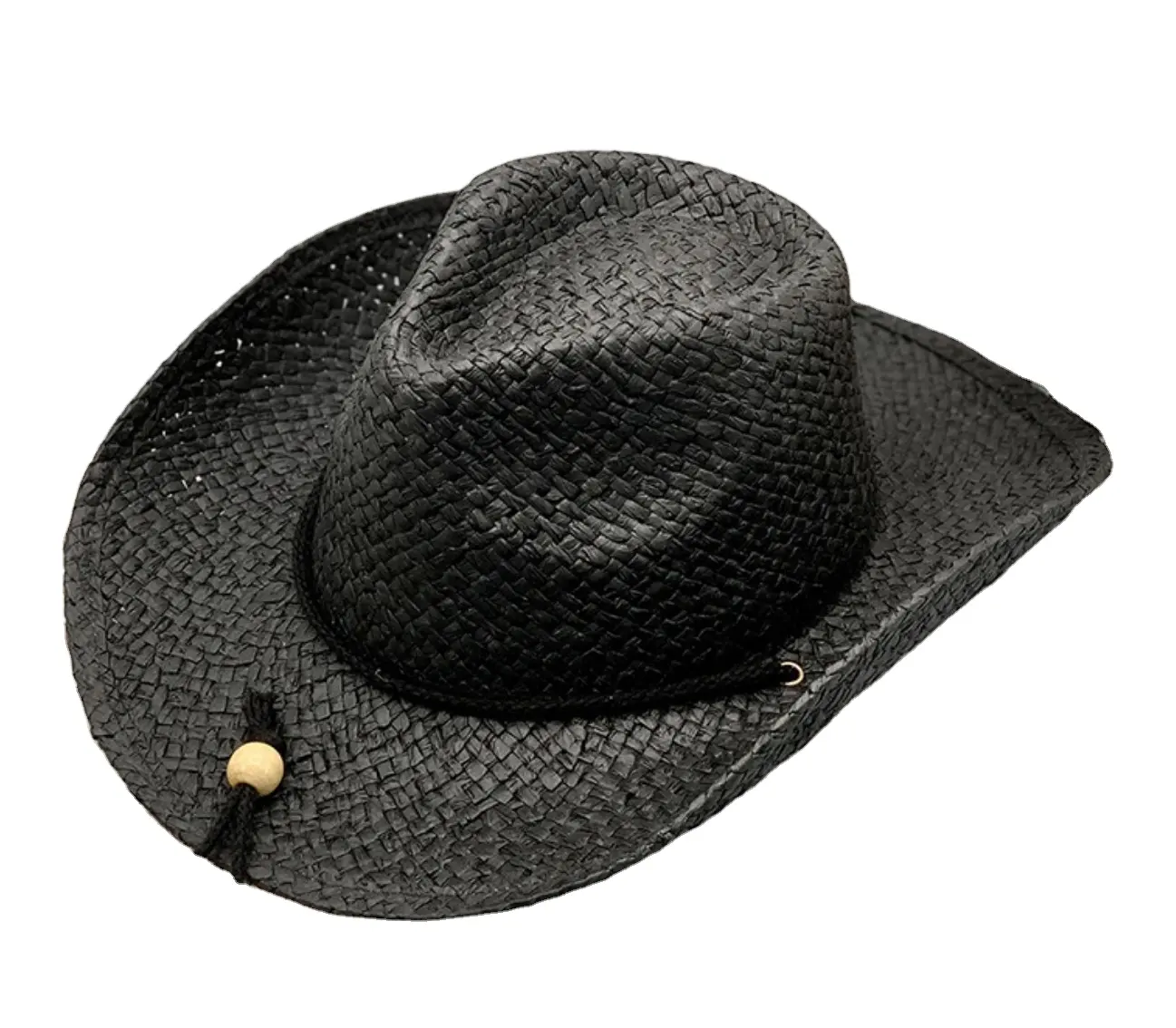 Sombreros de paja con ala de 12 cm para verano, sombrero de paja barato