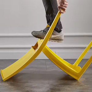 Sedia da <span class=keywords><strong>Esterno</strong></span> Minimalista Colorata Impilabile all'Ingrosso, Sedia da Pranzo in Plastica PP Resistente di Fabbrica - Product Image 4