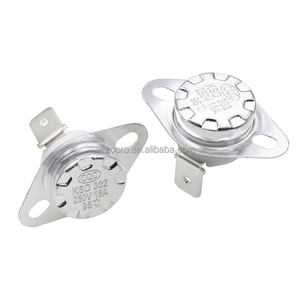 Controlador de temperatura Tipo normalmente cerrado Tipo normalmente abierto 40-155 grados 250V/16A Interruptor de control de temperatura de cerámica KSD302 - Product Image 2