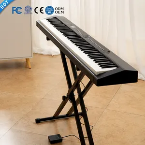 Bd Âm Nhạc 88 Phím Kỹ Thuật Số Đàn Piano Không Dây Bluetooth Midi Cơ Đàn Organ Điện Tử Cho Các Nhạc sĩ