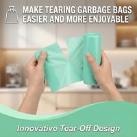 Sacs poubelle biodégradables PLA PBAT thermoscellables 6 litres pour les restes alimentaires, compostables, usage domestique