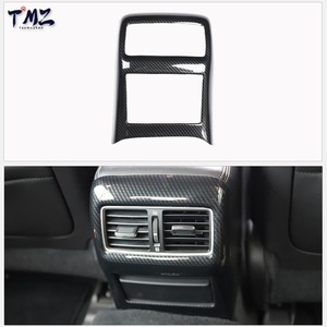 Sakelar Pengatur Kaca Jendela dengan Aksesori Penutup Trim Panel Interior Serat Karbon Hitam untuk Infiniti Q50 2015-2019, setir kiri - Product Image 3