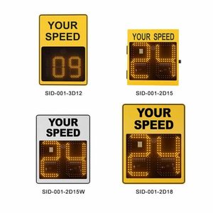 Mutcd tiêu chuẩn 3 chữ số LED năng lượng mặt trời tốc độ Radar dấu hiệu giao thông <span class=keywords><strong>Detector</strong></span> DOPPLER Radar cảm biến LED tốc độ giới hạn dấu hiệu - Product Image 6