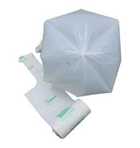 Поставщик HDPE LDPE, сверхпрочный индивидуальный кухонный мешок, пластиковый мешок для мусора