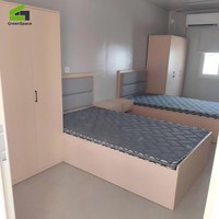 Maison conteneur pliable en Z moderne, fabrication chinoise, avec structure en acier galvanisé épaissi de haute qualité, préfabriquée, mobile et modulaire