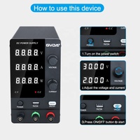 DC — module de commutation en laboratoire numérique, 30V, 10a, ajustable, variable de contrôle à distance, alimentation électrique GVDA
