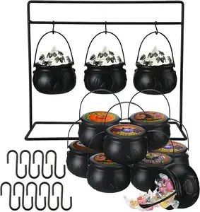 Other Party Decorations Halloween Handle Dressing Accessories Large Cauldronblack Plastic Witch Pot