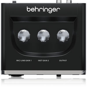 Placa de Som Behringer UM2 <span class=keywords><strong>Interface</strong></span> de Áudio <span class=keywords><strong>USB</strong></span> de 2 Canais com 1 Pré-Amplificador XENYX Equipamento de Som para Sistema de PA - Product Image 6