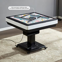 Table de Mahjong Pliante Portable Multifonctionnelle Moderne de Luxe Personnalisée avec Pieds en Métal Acier Inoxydable pour Divertissement