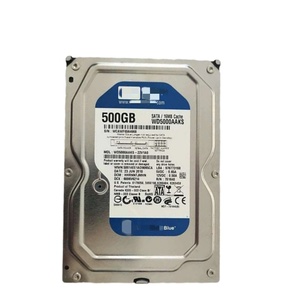 <span class=keywords><strong>WD5000AAKS</strong></span> ฮาร์ดดิสก์ไดรฟ์ภายในขนาด 3.5 นิ้ว ความจุ 500GB SATA 3Gb/s 7200RPM แคช 16MB แบบ CMR สำหรับคอมพิวเตอร์ตั้งโต๊ะ ใช้สำหรับจัดเก็บข้อมูลทั่วไป - Product Image 2