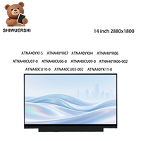 Pantalla LCD de 14 Pulgadas 2880*1800 EDP 40 Pines de Repuesto ATNA40CU07-0 ATNA40CU06-0 ATNA40CU09-0 ATNA40CU03-002 ATNA40YK11-0 ATNA40YK15