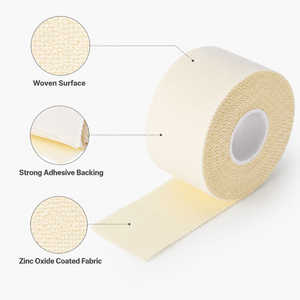 Bande de contention rigide en oxyde de zinc pour athlètes, adhésif puissant, bande sportive KnowSports KNS-WRR pour le soutien des blessures à la <span class=keywords><strong>cheville</strong></span> - Product Image 4
