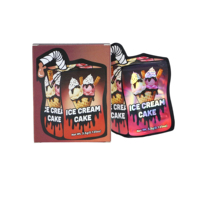 Ensemble d'emballages en plastique recyclable imprimé en gravure prêt à expédier, sachets en aluminium Mylar anti-odeur de 3,5 g, 7 g, 14 g pour bonbons