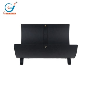 Black Metal <strong>Fireplace</strong> <strong>Log</strong> Holder <strong>Basket</strong> for Firewood Storage - Product Image 3