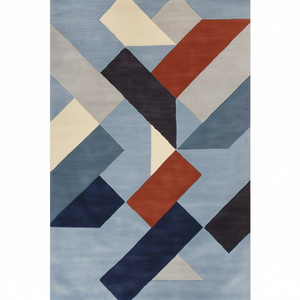 Vente chaude Multi Géométrie Tapis Tufté À La Main pour La Décoration De La Maison Petites Boîtes Différents Modèles Tapis Tufté À La Main - Product Image 1