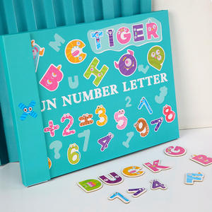 Libro educativo <span class=keywords><strong>para</strong></span> niños pequeños, juguetes educativos <span class=keywords><strong>para</strong></span> edades tempranas, con clip de madera, reloj de estilo, bricolaje, tablero magnético de dibujo ortográfico, rompecabezas, Juguetes - Product Image 4