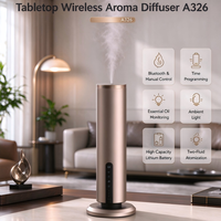 Diffuseur d'arômes SCENTA OEM pour la maison, machine à parfum avec lumière LED nocturne, tour de 120 ml, luxe, vente en gros, huile aromatique, aromathérapie