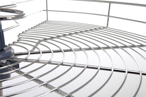 Kitchen Magic <b>Corner</b> 360 Degree Pull Out Revolving Swivel Wire Glass <b>Baskets</b> Cabinet <b>Basket</b> Pull Out Wire - Product Image 2