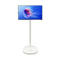 StandbyMe21.5/24/27/32 pouces Portable Smart écran tactile TV sur roue numérique Android Lcd écran roulant AndroidTelevision moniteur