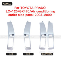 Prix d'usine Accessoires d'habitacle : Grille d'aération centrale, Sortie d'air de climatisation, Interrupteur de signalisation d'avertissement central de tableau de bord pour Toyota Prado 2003-2009