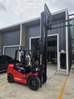 Chariot élévateur diesel HANGCHA 3 tonnes avec moteur japonais CPCD30-XRW10 3000 kg pour entrepôt