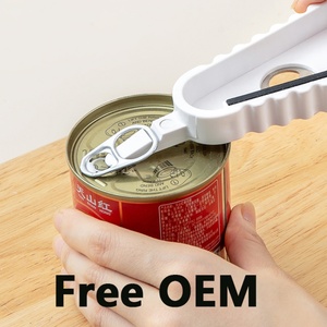 Creative Vegetable Peeler Bottle Opener Potato Peeler Grip Pop Can Lid Can Opener Tool with <b>Rubber</b> <b>Strip</b> - Product Image 2
