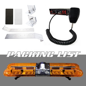 <span class=keywords><strong>12V</strong></span> 24V ambulancia luz Led para sirena 280W Led luces de la policía ámbar para Advertencia de emergencia - Product Image 2